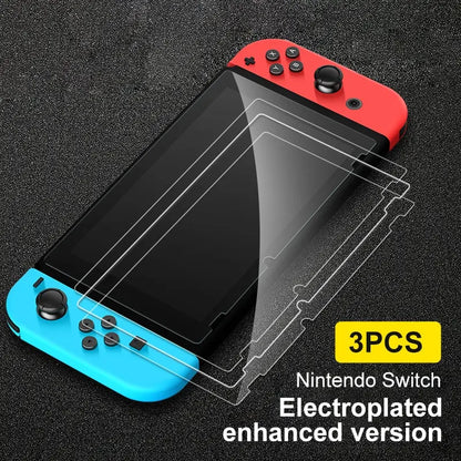 2/3PCS Protective Glass For Nintend Switch Tempered Glass Screen Protector for Nintendos Switch Oled Lite NS Accessories Film