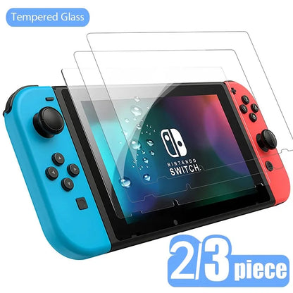 2/3PCS Protective Glass For Nintend Switch Tempered Glass Screen Protector for Nintendos Switch Oled Lite NS Accessories Film