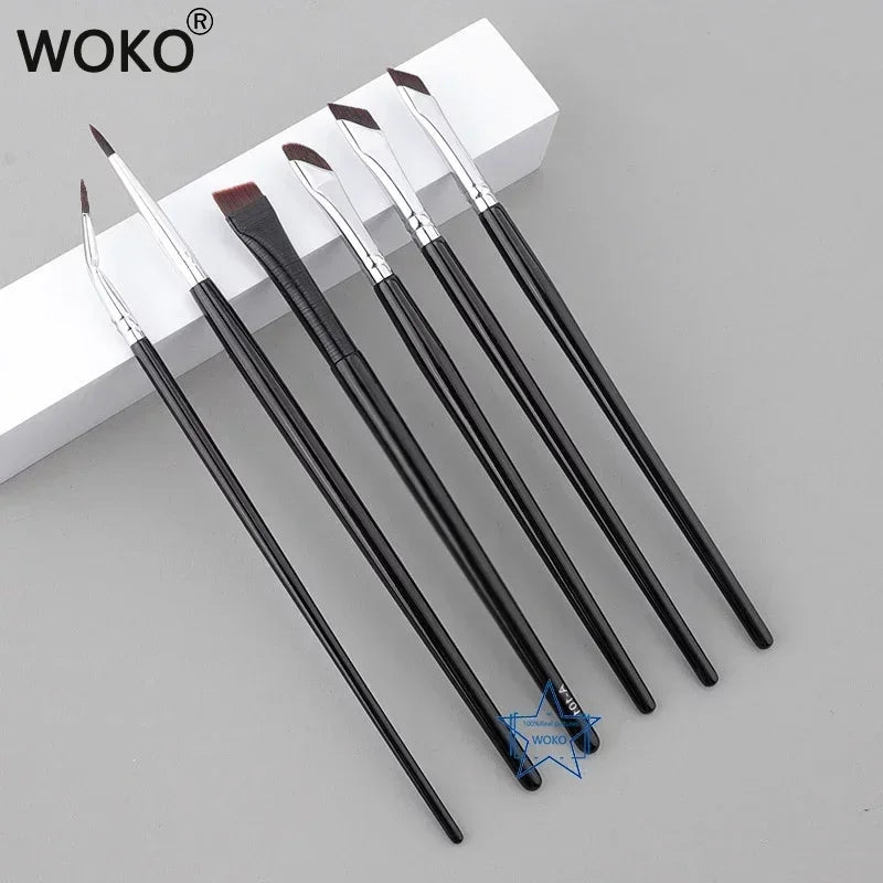 Upgrade Blade Eyeliner Brush Ultra Thin Fine Angle Flat Eyebrow Brush Under The Eyes Place Makeup Brush Precise Detail Brushes