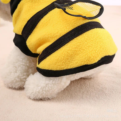 Pet Bee Cosplay Hoodie for Dogs and Cats