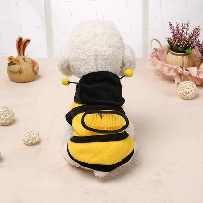 Pet Bee Cosplay Hoodie for Dogs and Cats